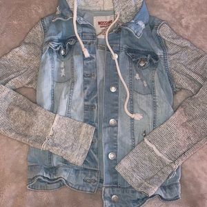 Light wash jean jacket